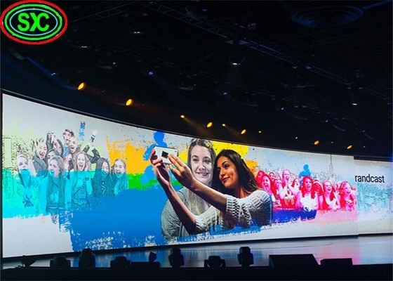 Sfondo del palcoscenico schermi a LED giganti a colori pieni interni P3 Modulo LED Video Wall