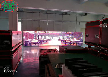 SMD3528 schermo in alluminio a LED a colori interni, 2300 Cd/mq, garanzia di 3 anni
