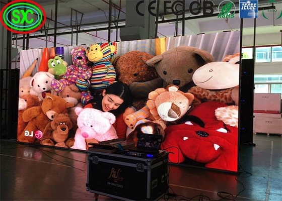 P2.5 SMD Indoor RGB LED Rental Screen HD Chassis in alluminio a fusione, 3 anni di garanzia