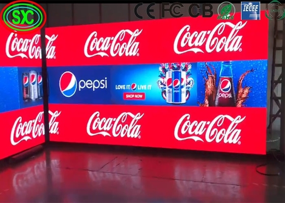 Display a LED a risoluzione HD ultra-sottile a noleggio LC Sign LED Video Wall per concerti