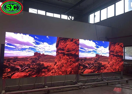 Pantalone video fisso per pareti interne P3.9 Display LED pubblicitario per centri commerciali negozi al dettaglio Chiesa