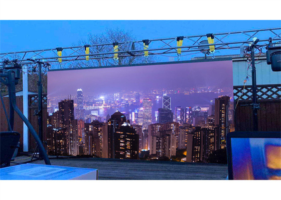 Consumo medio di 3 mm 438Watt/m2 Pantalone LED a noleggio Dimensione 960*960mm per display ad alta definizione
