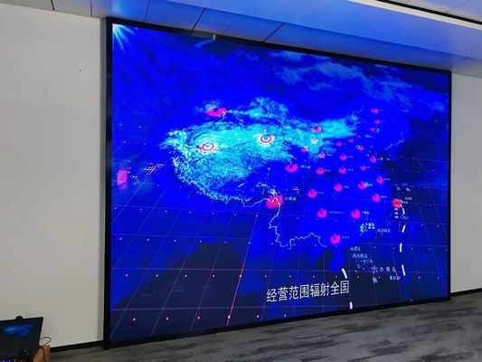 Display portatile ultra-sottile per interni P3.91 LED con stand pieghevole COB