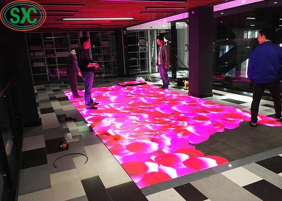 1R1G1B Outdoor P6 IP65 LED Dance Floor 1/8 Scansione per la pubblicità dei concerti