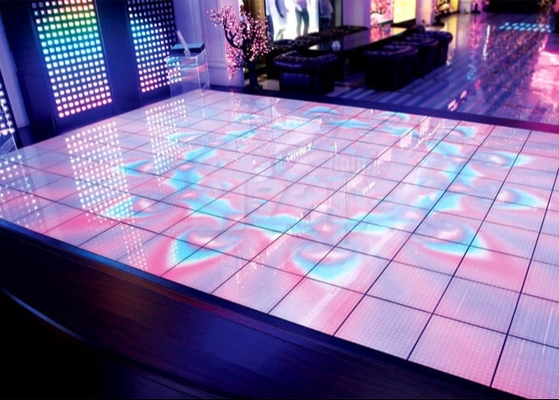 P5 Video Outdoor Stage Rental, Wedding Dance Floor Lights HD 64*32 Risoluzione