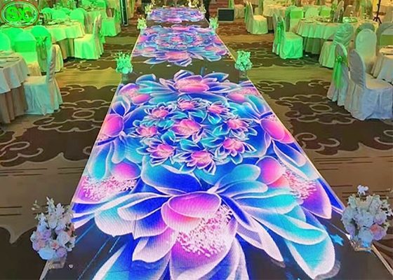 Solo colori illuminanti piano da ballo P 4.81 Led piano da ballo per feste indimenticabili e memorabili