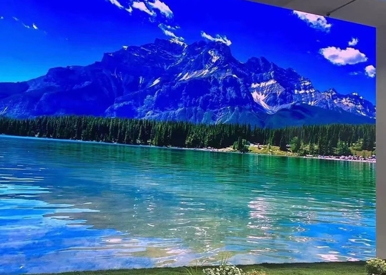 P4.81 Outdoor SMD Rental Screen, HD LED Video Wall Panel 250*250mm Modulo IP65 Scansione 1/13