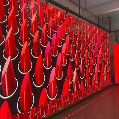 Schermo a noleggio in alluminio pressofuso personalizzabile per sala riunioni, chiesa, display LED flessibile HD COB P0.9