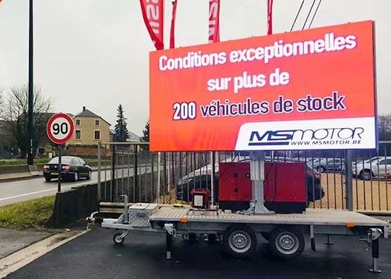 192*192mm Dimensione del modulo Display LED a colori esterni con 1