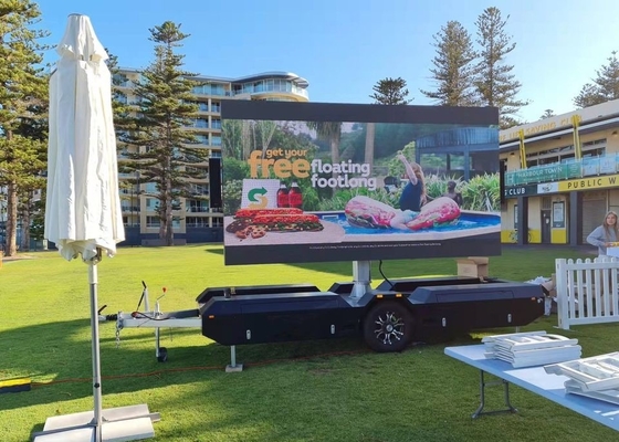All'aperto Full Color Mobile Truck Led Display Panel Led Mobile Billboard impermeabile