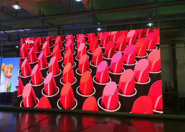 RGB Full Color LED Billboard P8 Screen esterno IP65 Materiale per armadi di ferro super trasparente