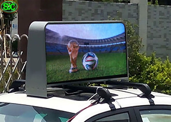 RGB Full Color LED Car Message Sign, Car LED Message Board P8 Outdoor HD Impermeabile