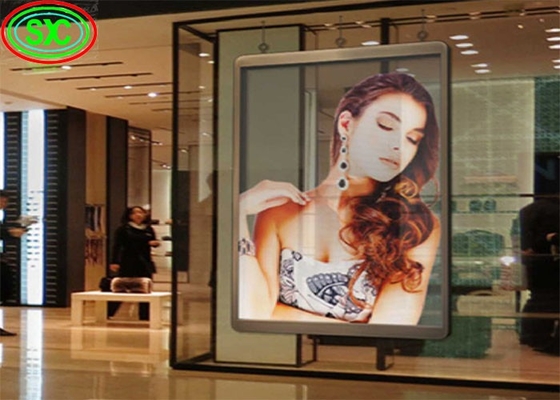 Display a LED trasparente 3 in 1 RGB 5 mm pixel pitch SMD5050 Full Color Efficienza energetica