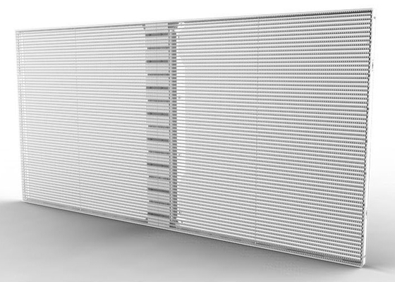 Display a LED trasparente 3 in 1 RGB 5 mm pixel pitch SMD5050 Full Color Efficienza energetica