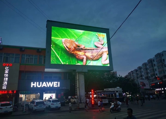 p8 Panorami pubblicitari a LED per esterni a prova d'acqua a colori SMD3535 Shopping Mall