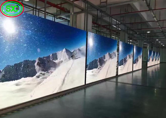Prezzo buono segnaletica digitale e display RGB P2 P2.5 video wall full hd indoor led in linea