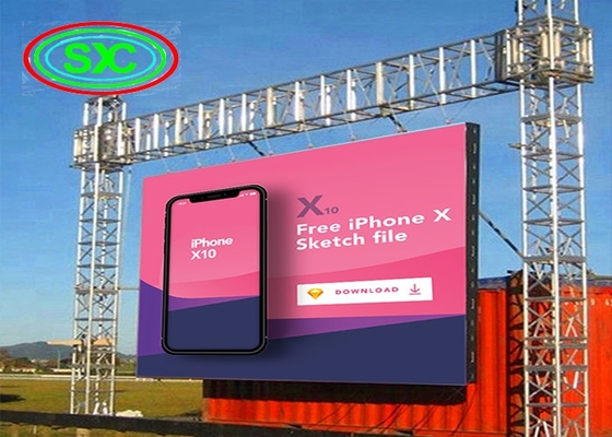 Noleggio Modulo morbido Multi-Screen P6 LED Video Display Esterno impermeabile HD Alta risoluzione