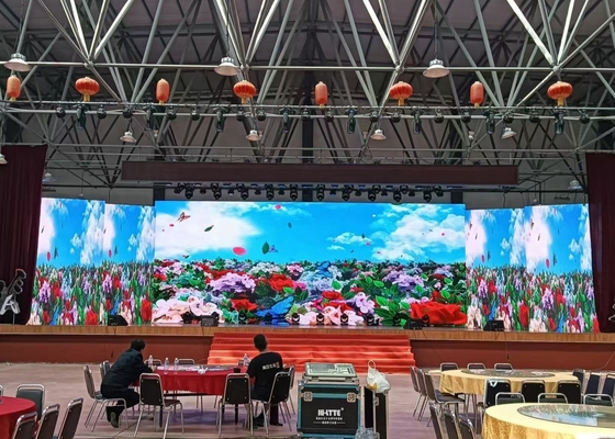 Noleggio Modulo morbido Multi-Screen P6 LED Video Display Esterno impermeabile HD Alta risoluzione