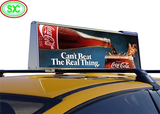 Display di segnale LED per auto all'aperto da 5 mm con area di visualizzazione di 96*32 cm