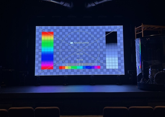 Esterno di colata a stampo in alluminio/cassetta di ferro pubblicità schermo a LED P16 noleggio HD flessibile singolo e doppio colore