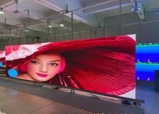 Esterno di colata a stampo in alluminio/cassetta di ferro pubblicità schermo a LED P16 noleggio HD flessibile singolo e doppio colore