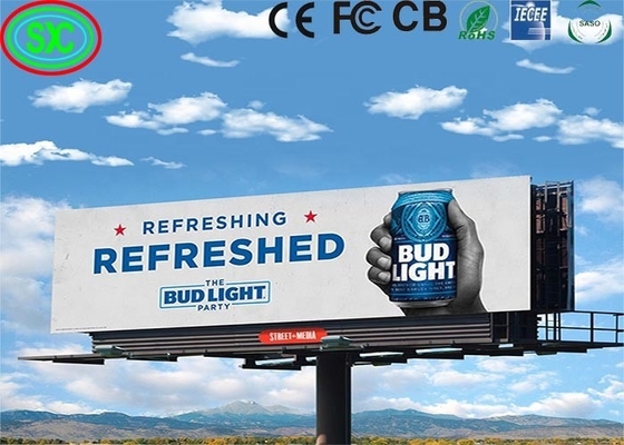 P4.81 Alta velocità HD all'aperto schermo in alluminio a stampa a colori a LED impermeabile
