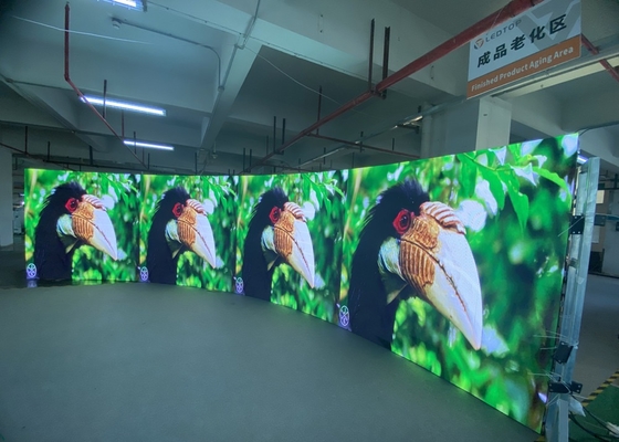 Modulo flessibile in alluminio stampato HD Modulo LED flessibile per schermo pubblicitario