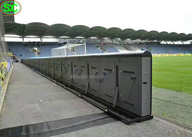 L'esposizione di LED esteriore dello stadio di football americano di perimetro P8, perimetro di sport ha condotto l'esposizione