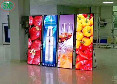 Sfondo di palcoscenico a specchio a LED Grande schermo P2.5 Poster Video stand pubblicitari
