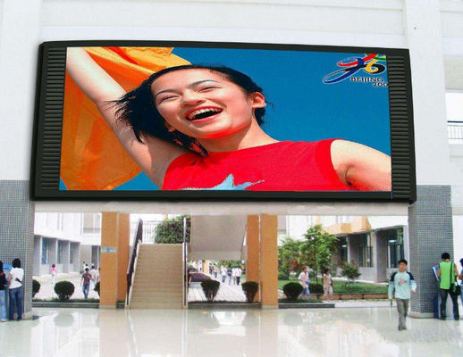 Shopping Mall Rental Screen Sospeso Scenario a LED Sfondamento COB P2 HD Risoluzione 128*64