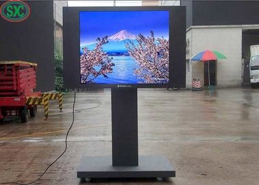 Display LED a colori pilastro unico P10 LED Screen di noleggio Cartellone 3 anni di garanzia