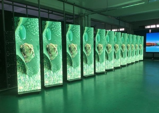 Display di poster a LED fisso/scatola di ferro, pannello di visualizzazione video a LED in alluminio stereo HD