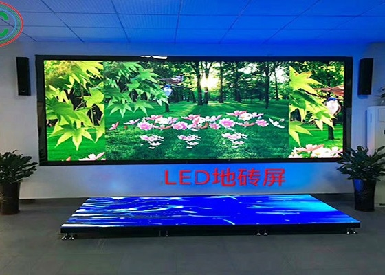 Evento di festa Indoor Outdoor Led Dance Floor Screen 500*1000mm Armadi a colori