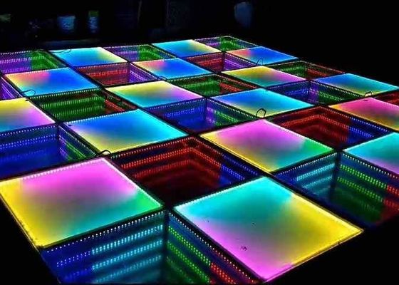 Prezzo buono P2.5 Video a colori piattaforma da ballo, SMD Piastrelle luminose per pavimenti 1/32 Modulo di scansione 160*160mm in linea