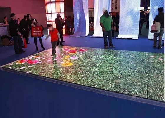 Cina SMD3535 Sound Active Dj Led Disco Dance Floor Panels di luce bianca calda