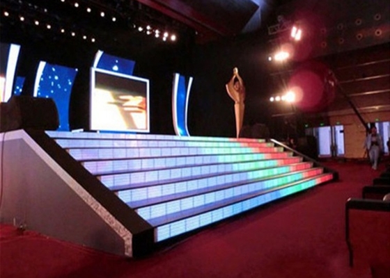 Cina SMD3535 Sound Active Dj Led Disco Dance Floor Panels di luce bianca calda