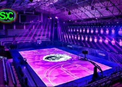 Cina SMD3535 Sound Active Dj Led Disco Dance Floor Panels di luce bianca calda