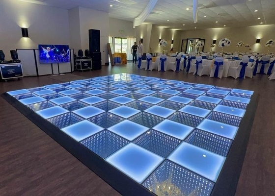 Disegno personalizzabile P3 LED Piastrelle per pavimenti da ballo schermo interattivo robusto