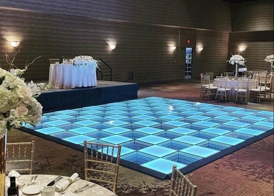 Disegno personalizzabile P3 LED Piastrelle per pavimenti da ballo schermo interattivo robusto