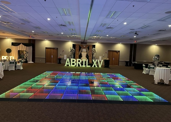 IP65 P6 LED DJ Stage Dance Floor Cabinet di alimentazione impermeabile Sistema LSN