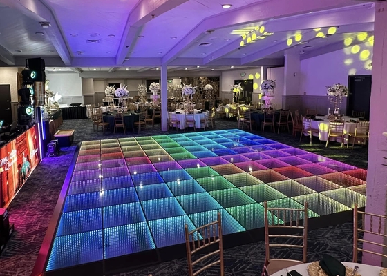 HD Night Club Disco Pavimento da ballo mattoni 4,81mm Pixel Pitch 3 anni di garanzia per Wedding Bar