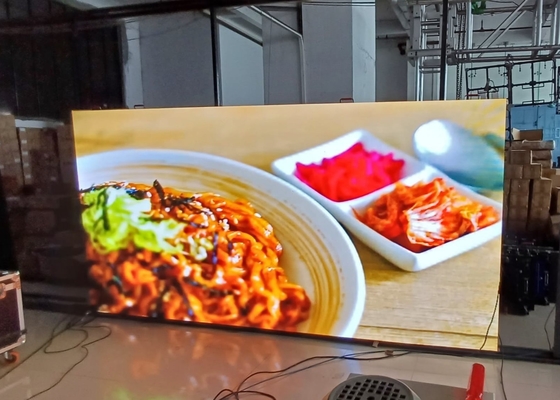 P1.66 SMD Rental Screen LED Screen Full Color Advertising LED Display Indoor Alta luminosità