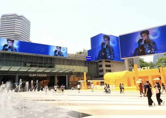 P10 SMD pubblicitario LED Display Screen, HD Full Color Outdoor Waterproof Rental Die Cast Aluminum