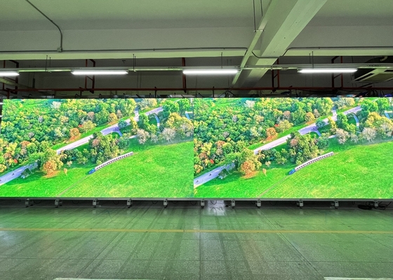 Alte luminosità P6 SMD LED a fusione a stiro schermo in alluminio 768x768mm armadio in ferro