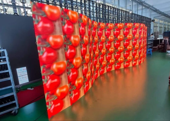 Stage Rental Die Cast Aluminum Background LED Billboard Rental HD Display LED grande e flessibile
