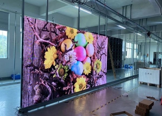 Display a LED in alluminio per schermo di stadio a LED ultra-sottile per interni SMD