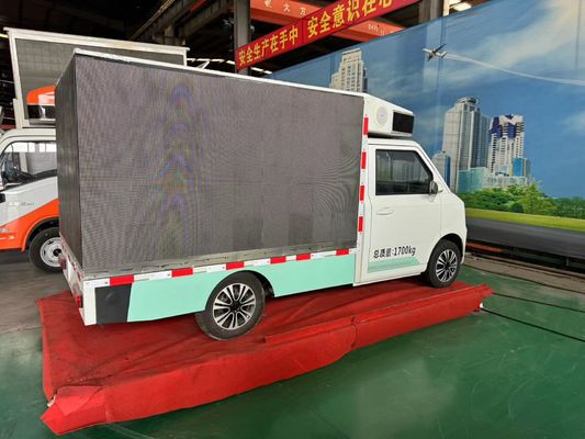 Prezzo buono Display LED del camion mobile P4.81 Grande angolo di visione, può visualizzare chiaramente le pubblicità in linea