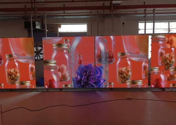 P4 RGB Indoor LED Display Board, 1/16 Scan LED Screen Video Wall IP34 HD Flessibile