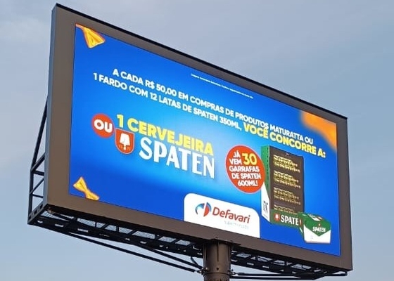 Noleggio Display a LED a colori P8 all'aperto impermeabile IP65 DC5V 32*16 Risoluzione
