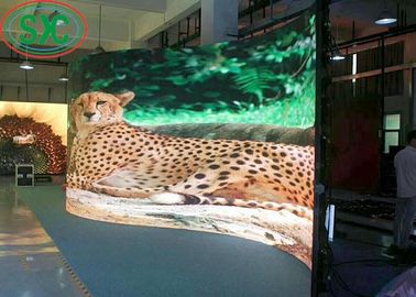 Alto luminosità Full Color Sport LED Curve Screen, Stadio Grande schermo 1R1G1B